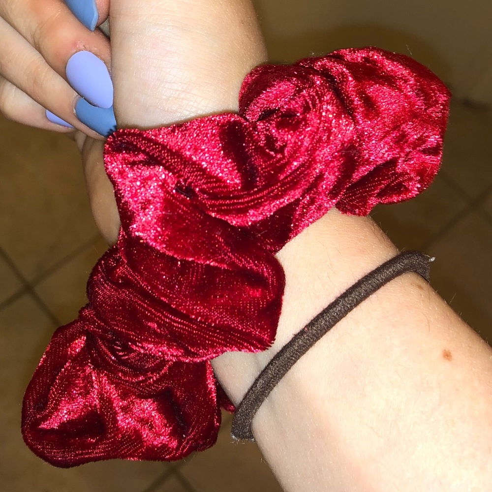 Red Velvet Scruchie
